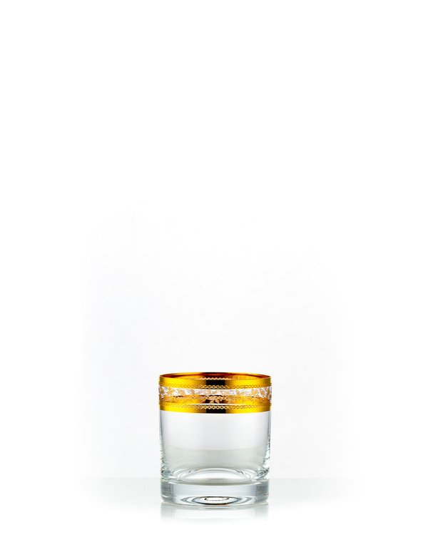 Whiskygläser Schnapsgläser Barline Gold 12-teiliges Set Kristallglas