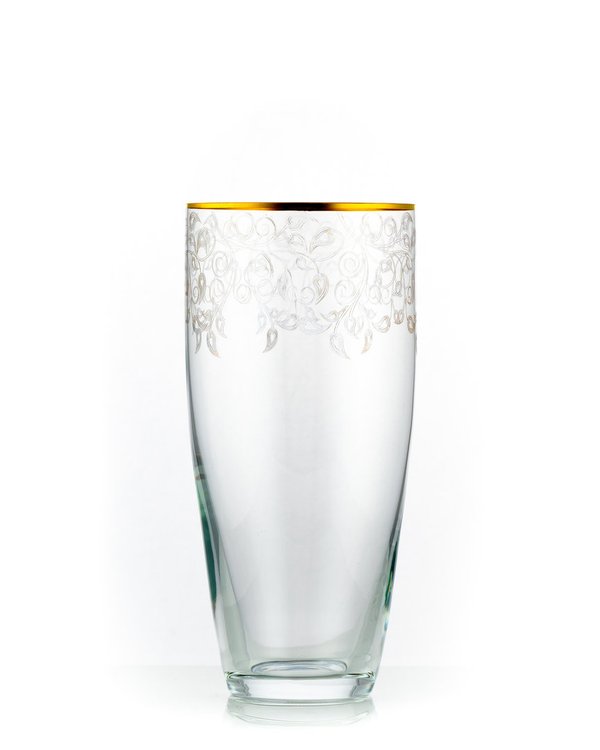 Vase   Gold Gravur   250 mm