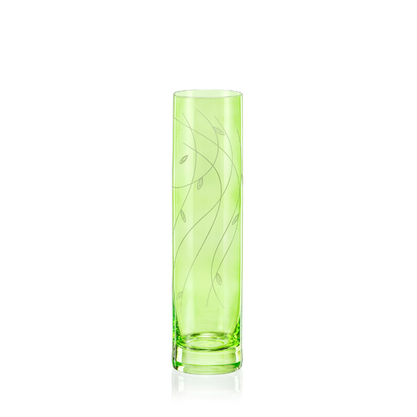Vase  Spring grüne Blumenvase K0802 Kristallvase 240 mm
