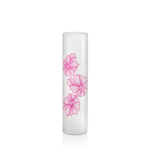 Vase Spring  weiß rosé S1702 Kristallvase 240 mm
