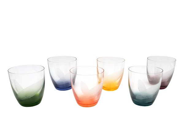 Wasserglas 1 x 300 ml      Kate farbig Elisabeth