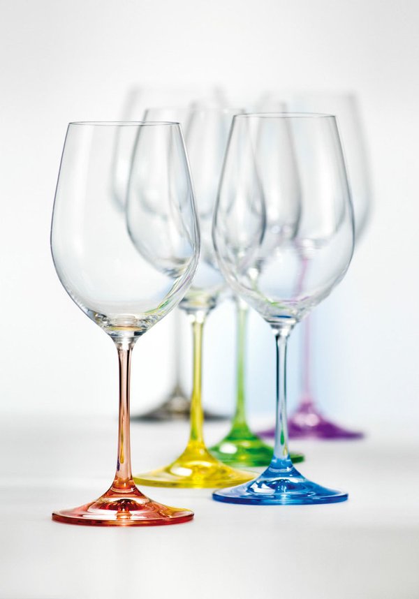 Weißweinglas Rainbow  350 ml Einzelglas B - Ware