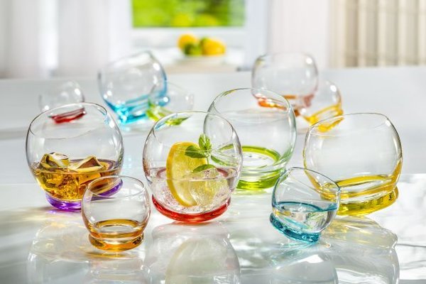 Wasserglas Crazy 390 ml 1er Set Einzelglas